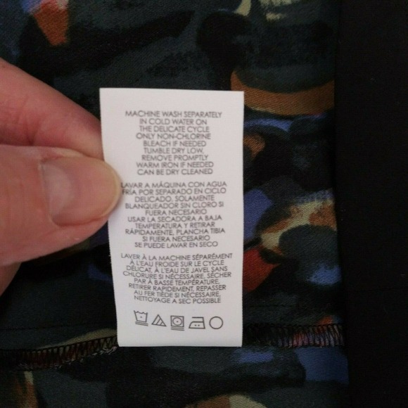 CAbi Flaunt Wrap Sleeveless Drape Front Blouse - Picture 9 of 9